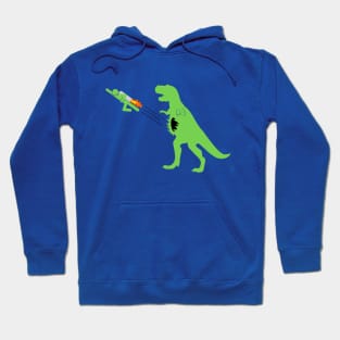 Jet-Packs Save Lives: Swallowed By T-Rex Hoodie